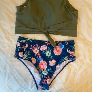 Never worn two piece swim